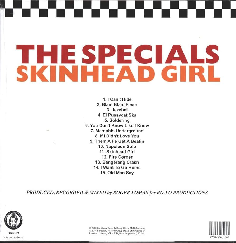 The Specials - Skinhead Girl