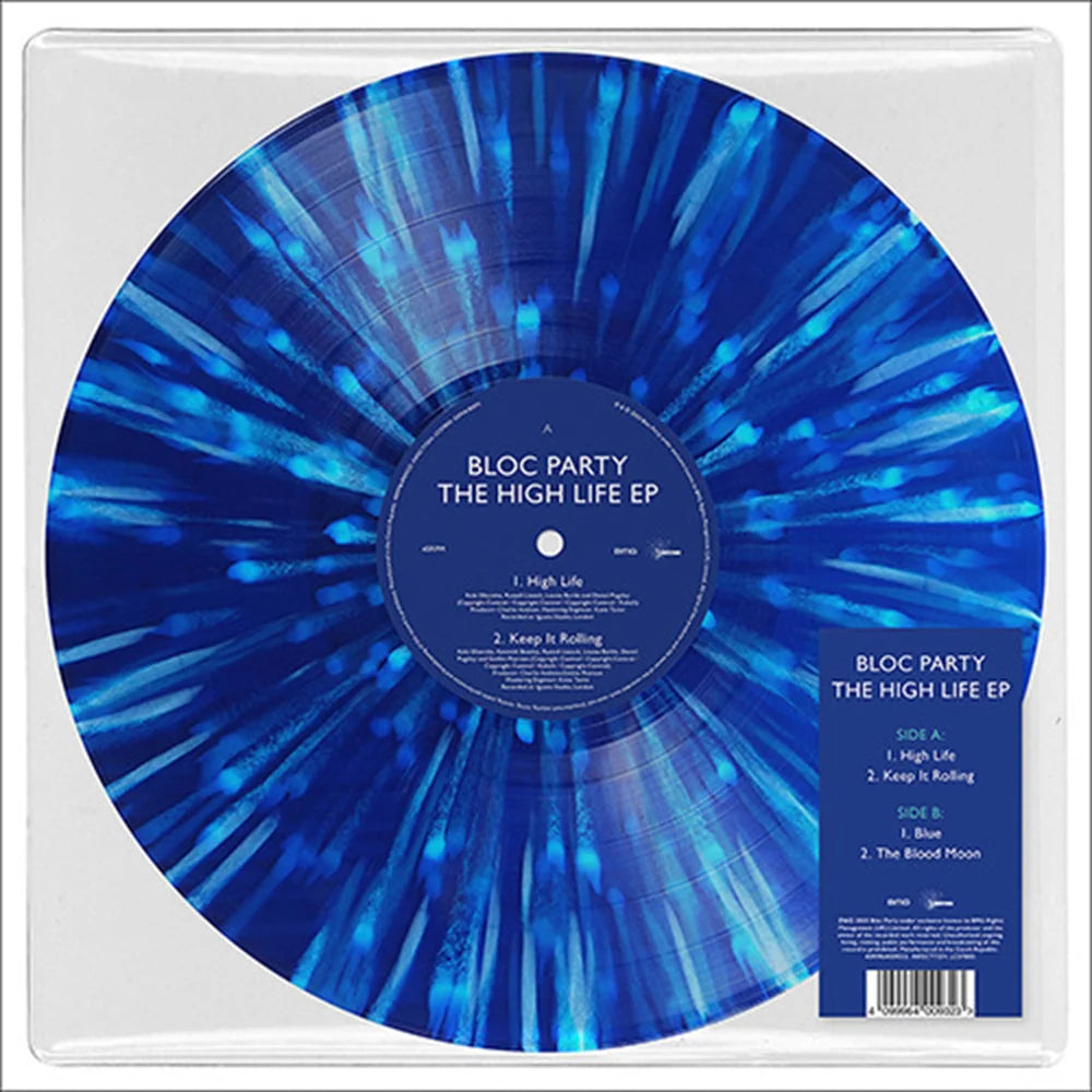 Bloc Party - The High Life EP (RSD blue splatter vinyl)
