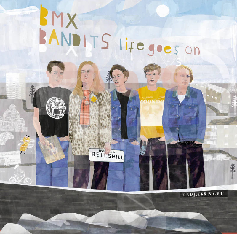 BMX Bandits - Life goes on (green Vinyl) SIGNED
