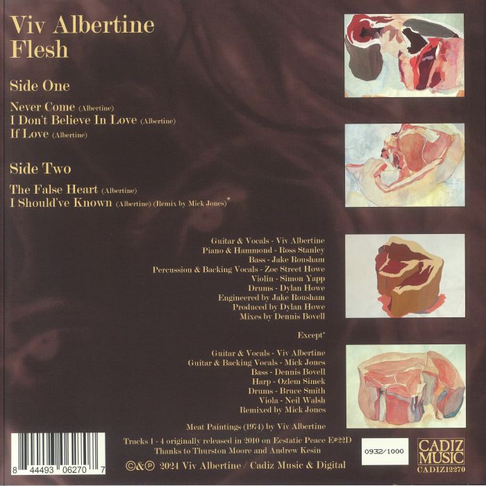 Viv Albertine - Flesh R.S.D 2024