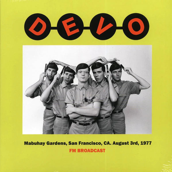 DEVO - Mabuhay Gardens, San Francisco, CA. August 3rd, 1977