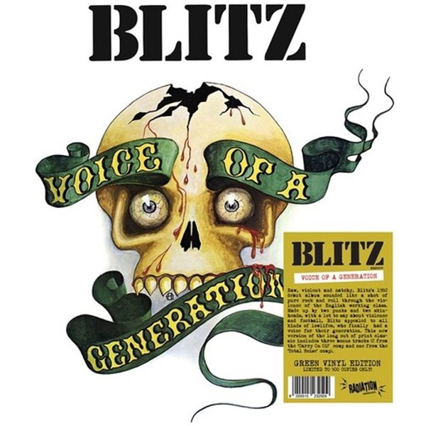 Blitz - Voice of a Generation (limited edition green vinyl)