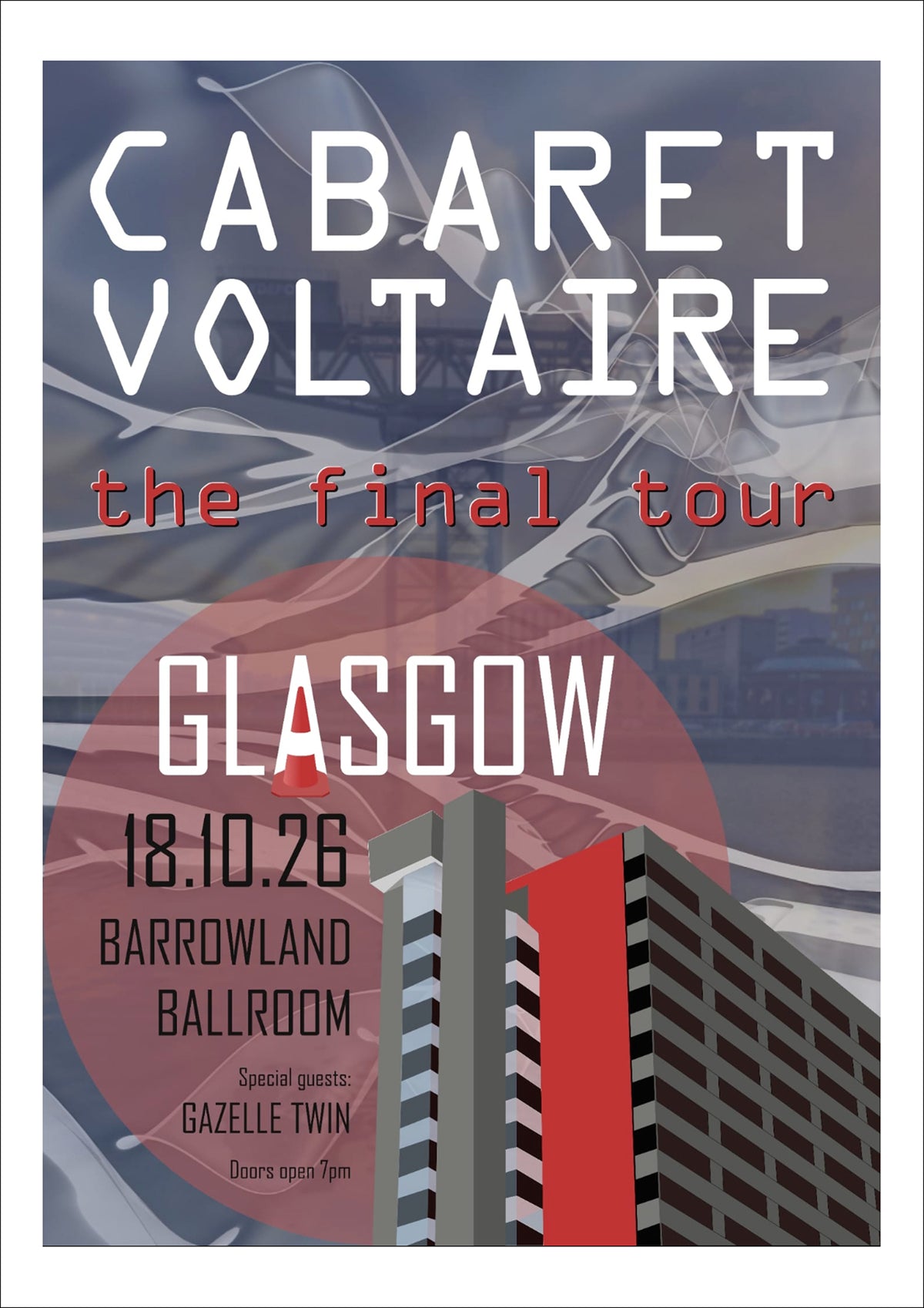 Cabaret Voltair Ltd Edition A2 Fine Art Giclee Print