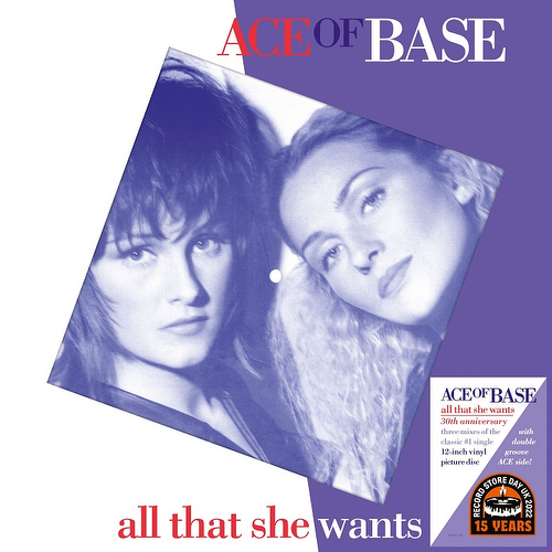 Ace of Base -All That she Wants RSd Pic Disc