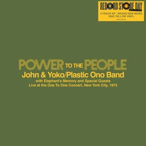 Power To The People - Live at the One To One Concert, New York City, 1972 - John & Yoko Ono/Plastic Ono Band with Elephant's Memory and Special Guests
