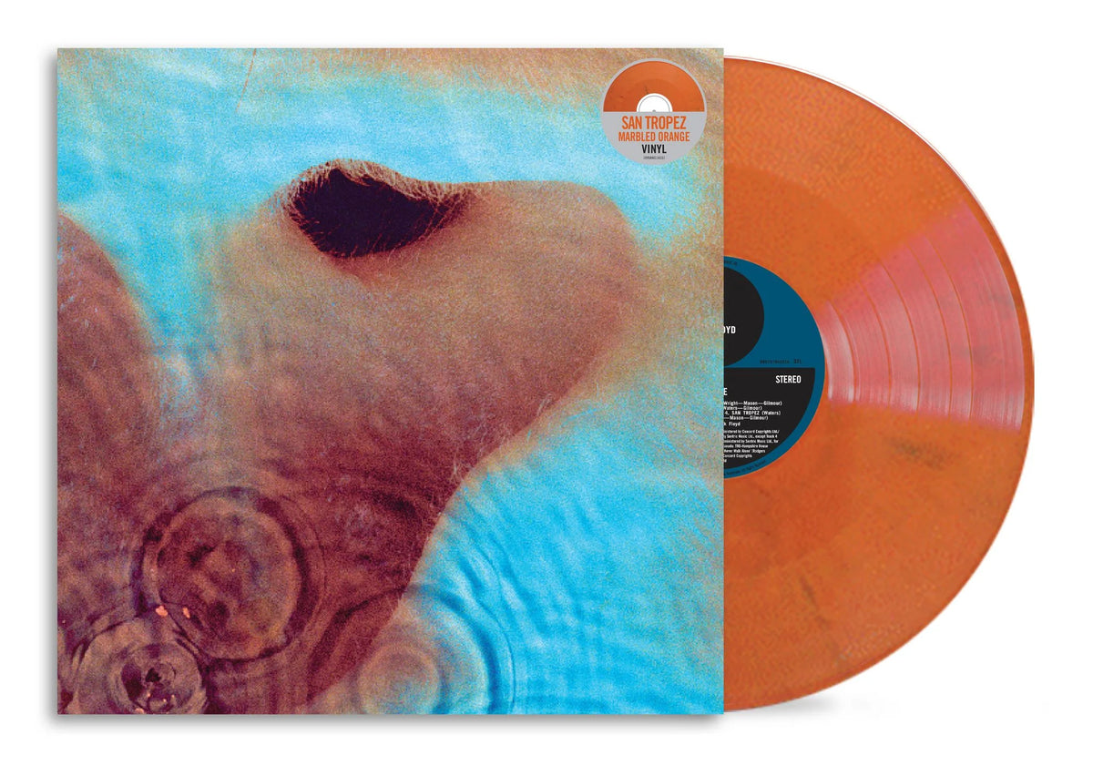 Pink Floyd - Meddle (San Tropez Marbled Orange Vinyl) National Album Day 2026