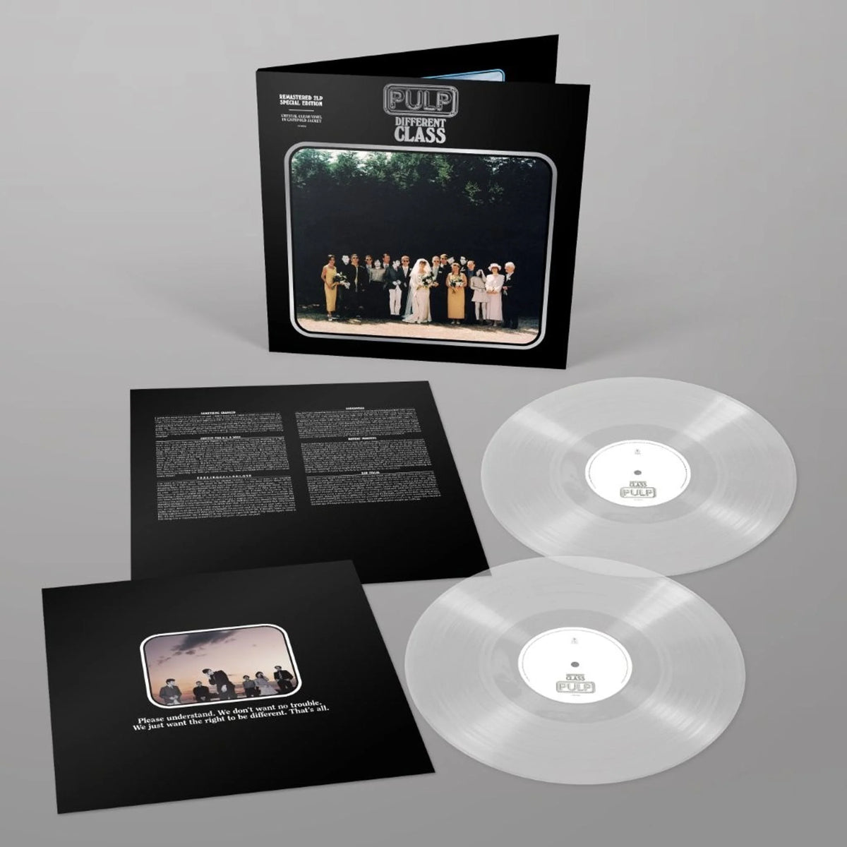 Pulp - Different Class (Crystal Clear Vinyl) National Album Day 2026