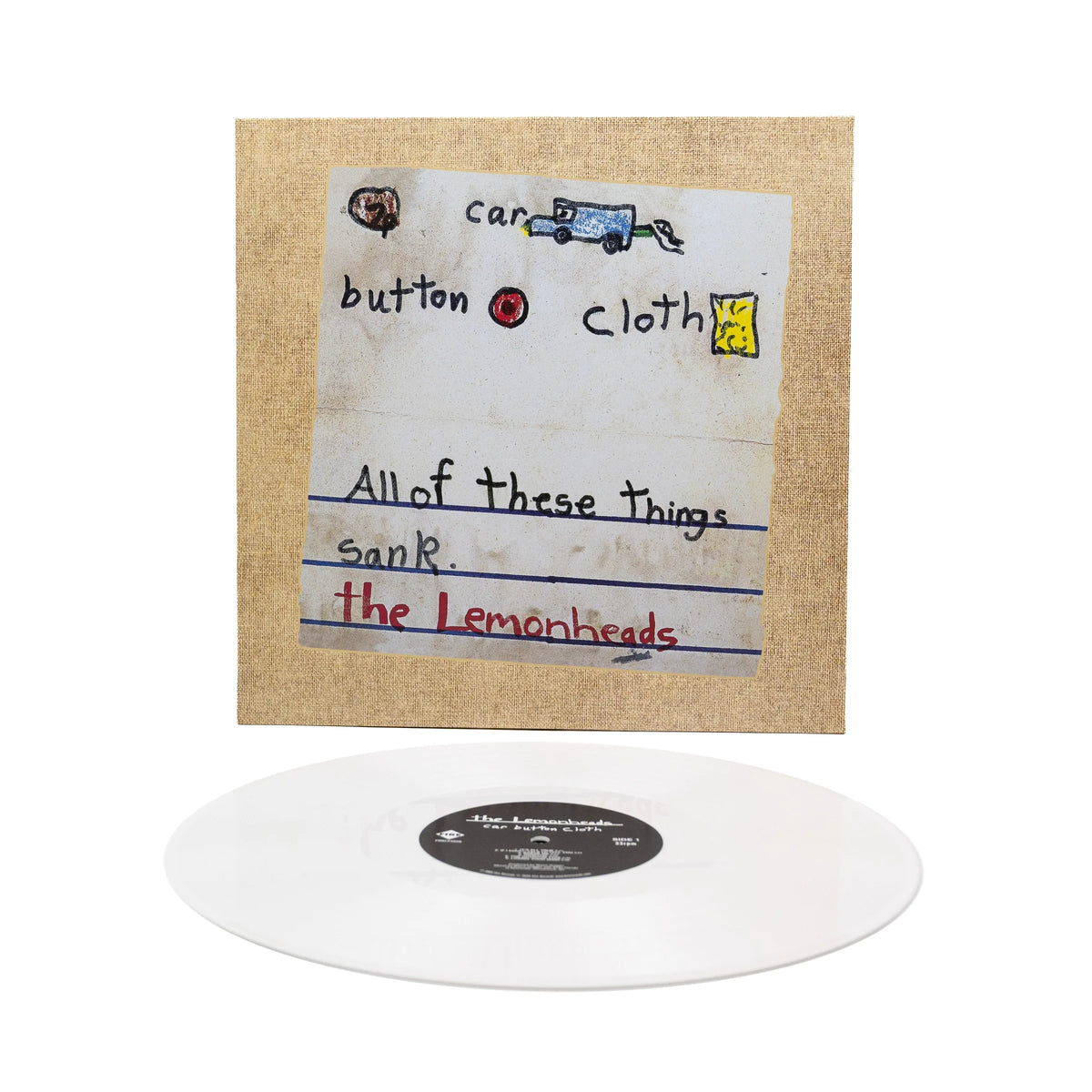 The Lemonheads - Car Button Cloth (Ltd White Vinyl)