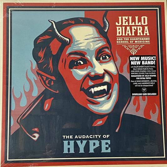 Jello Biafra & The Guantanamo School of Medicine - The Audacity of Hype (Blue Vinyl)