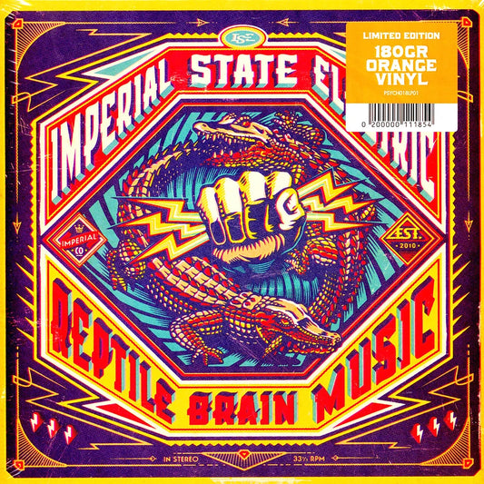 Imperial State Electric - Reptile Brain Music (Orange Vinyl)