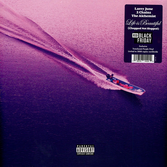 Larry June, 2 Chainz, The Alchemist - Life Is Beautiful (Chopped Not Slopped) [Translucent Purple Vinyl]