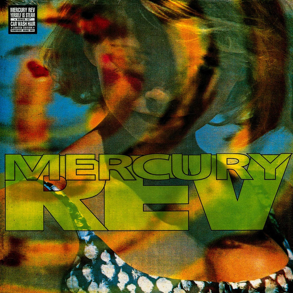 Mercury Rev - Yerself is Steam + Bonus 12" Car Wash Hair [Ltd Edition Trans Orange Vinyl]