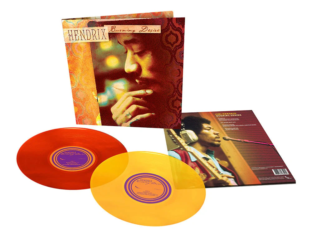 Jimi Hendrix - Burning Desire (Translucent Orange And Red Vinyl)