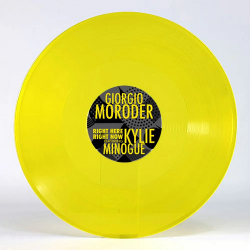 Giorgio Moroder Feat. Kylie Minogue - Right Here Right Now (Translucent Yellow Vinyl)