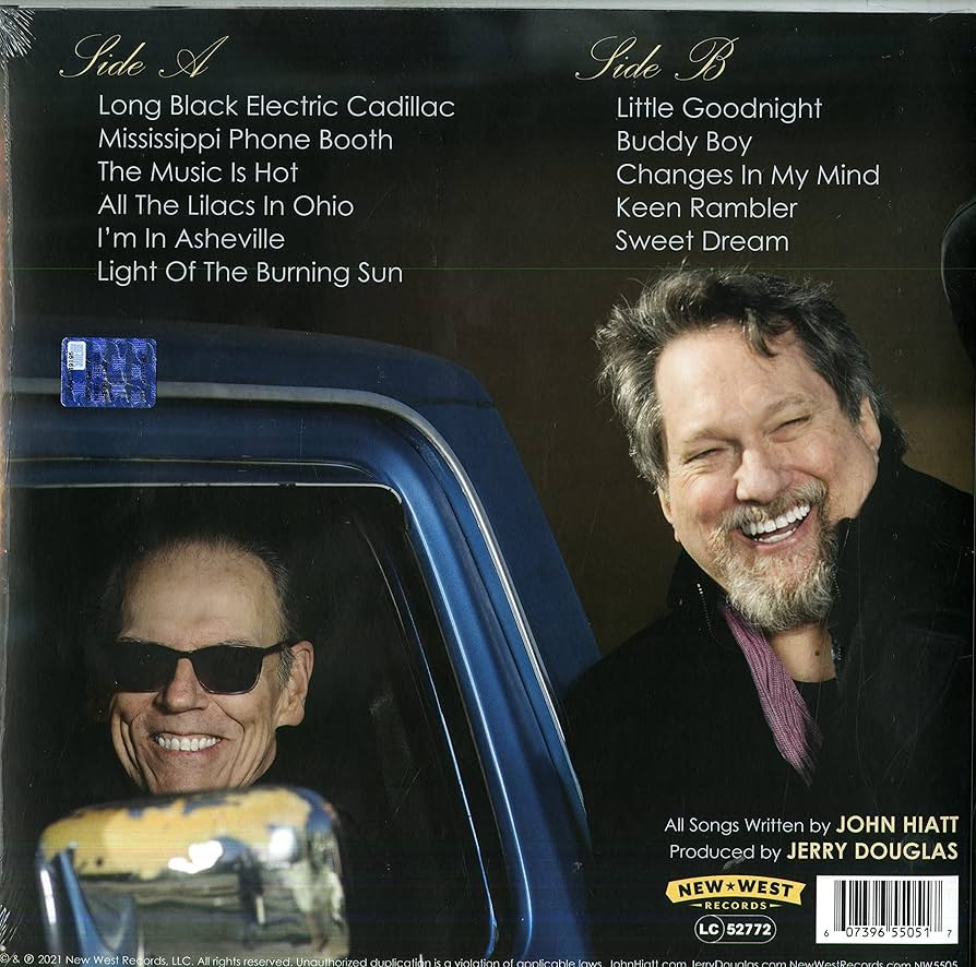 John Hiatt with The Jerry Douglas Band - Leftover Feelings [Independent store coloured vinyl]