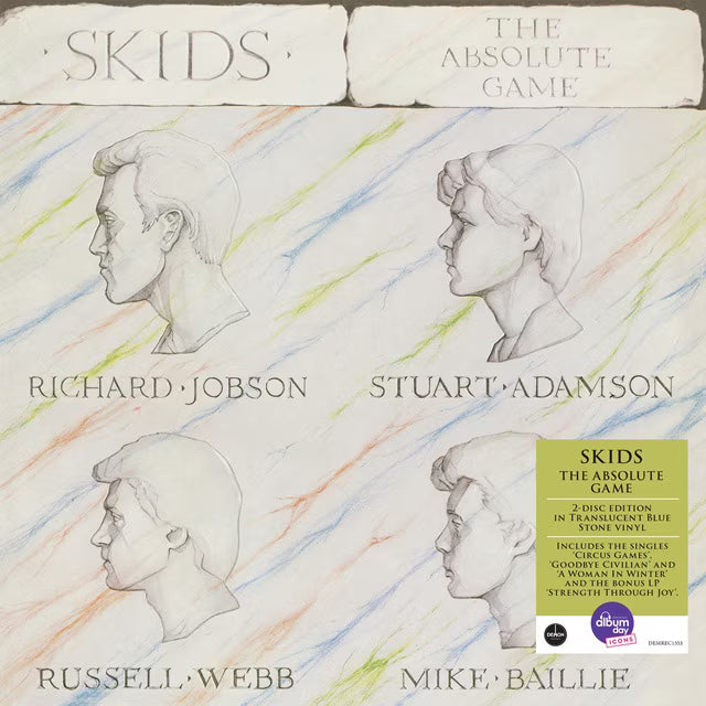 Skids -  The Absolute Game (2LP Translucent Blue Stone Vinyl) National Album Day 2026