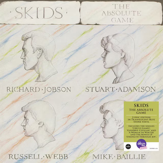 Skids -  The Absolute Game (2LP Translucent Blue Stone Vinyl) National Album Day 2026