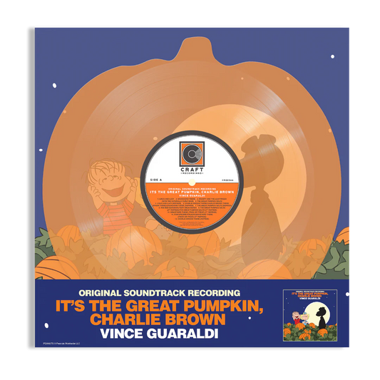 Vince Guaraldi - It's The Great Pumpkin, Charlie Brown (Ltd Edition Translucent Orange Pumpkin-Shaped Disc)