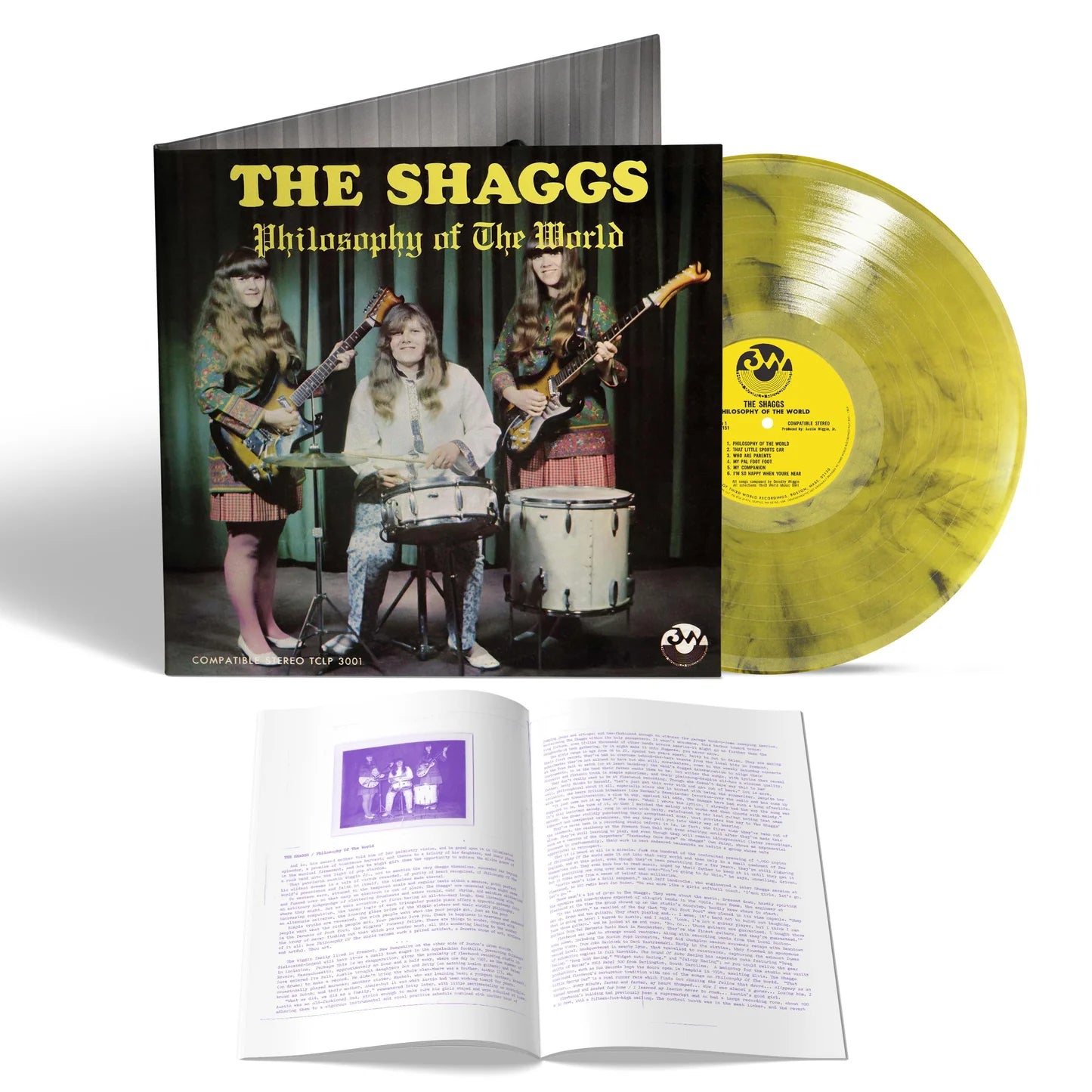 The Shaggs - Philosophy Of The World (Yellow Smoke Wax Vinyl)