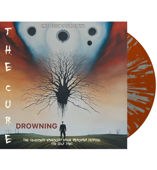 The Cure - Drowining, The Legendary Broadcast From Werchter Festival 5th July 1981 (Limited Edition on Splatter Vinyl)