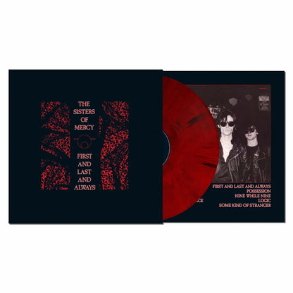 Sisters of Mercy - First And Last And Always [40th Anniversary Red & Black LP]