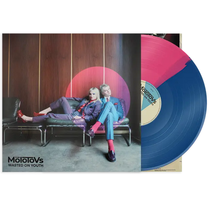 The Molotovs - Wasted On Youth (Half Pink/Half Blue Vinyl)