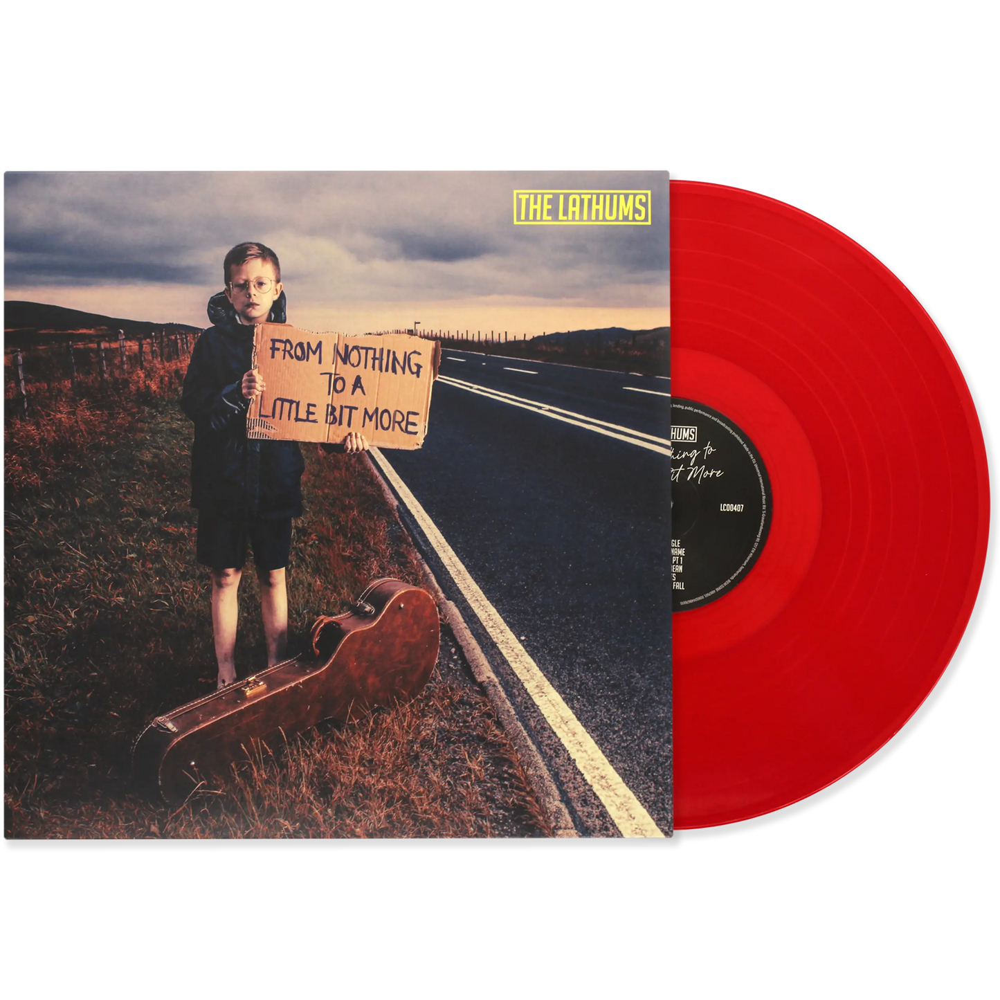The Lathums - From Nothing To A Little Bit More (Transparent Red Vinyl)