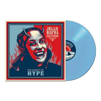 Jello Biafra & The Guantanamo School of Medicine - The Audacity of Hype (Blue Vinyl)
