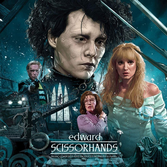 Edward Scissorhands - Music Composed and Produced by Danny Elfman ("Snow Dance" Coloured Vinyl)