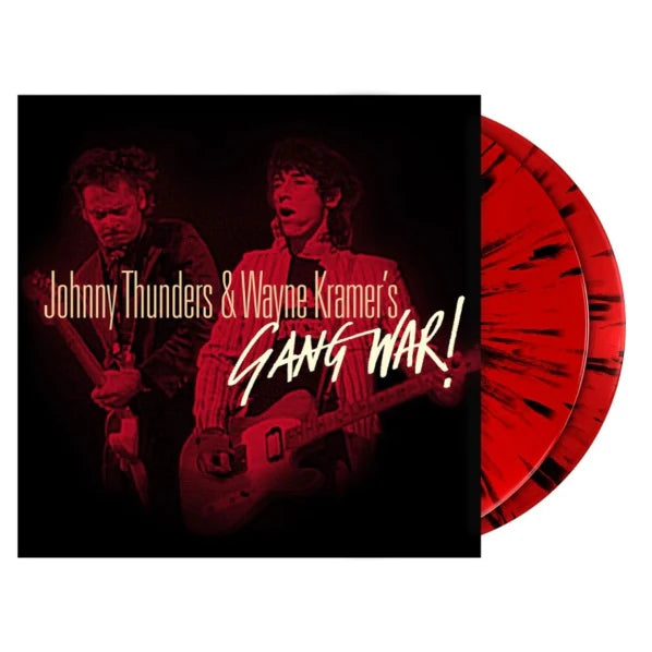Johnny Thunders & Wayne Kramer - Gang War! (Splattered Red & Black Vinyl)