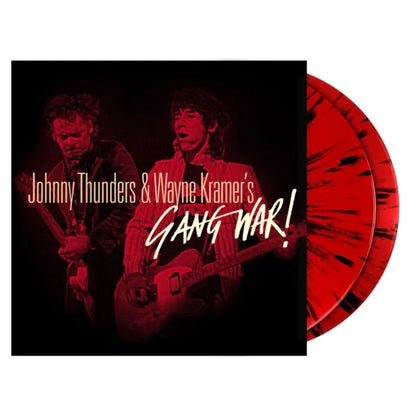 Johnny Thunders & Wayne Kramer - Gang War! (Splattered Red & Black Vinyl)