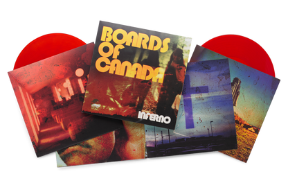 Boards Of Canada - Inferno (2LP Translucent Red Vinyl)