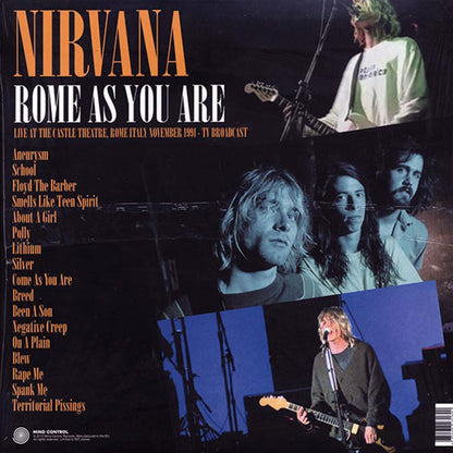 Nirvana - Rome As You Are (Live Castle Theatre, Italy 1991)