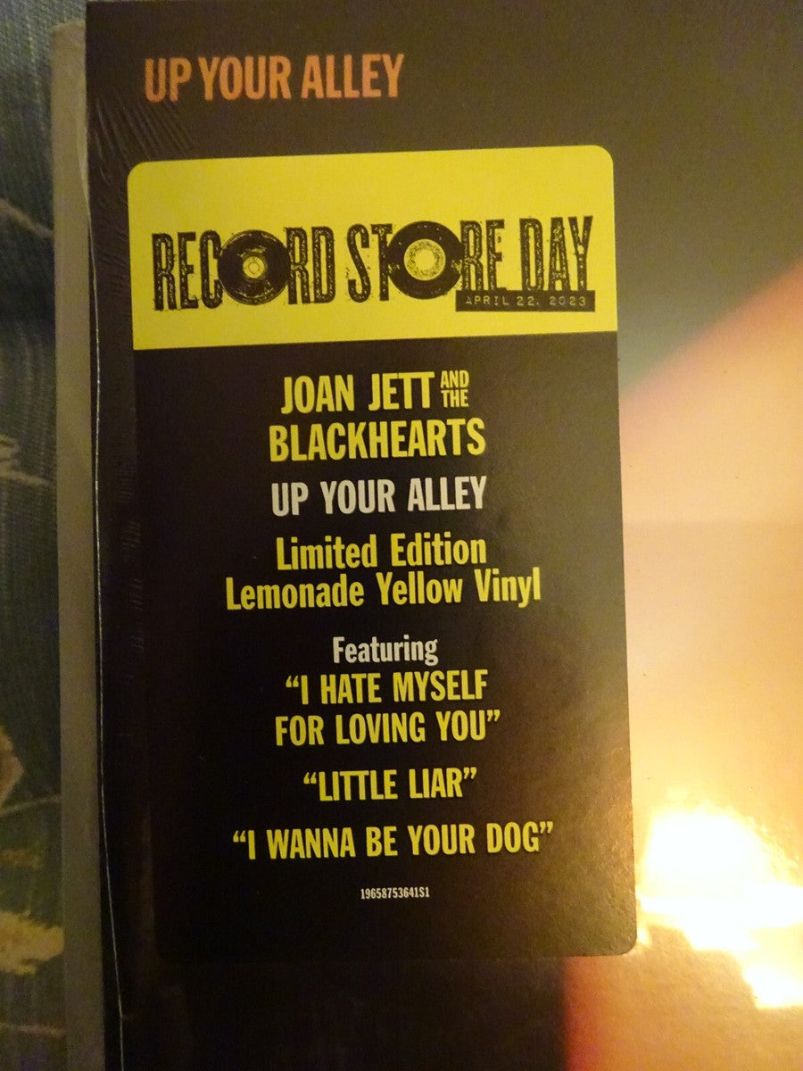 [SALE] Joan Jett and the Blackhearts - Up Your Alley [RSD Yellow Vinyl]