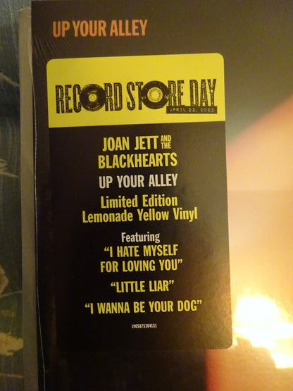 [SALE] Joan Jett and the Blackhearts - Up Your Alley [RSD Yellow Vinyl]