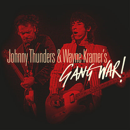 Johnny Thunders & Wayne Kramer - Gang War! (Splattered Red & Black Vinyl)