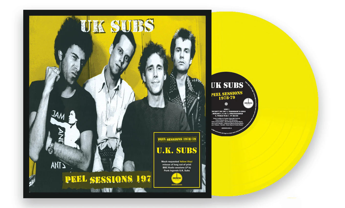 UK Subs - Peel Sessions 1978-79 [Yellow Vinyl]